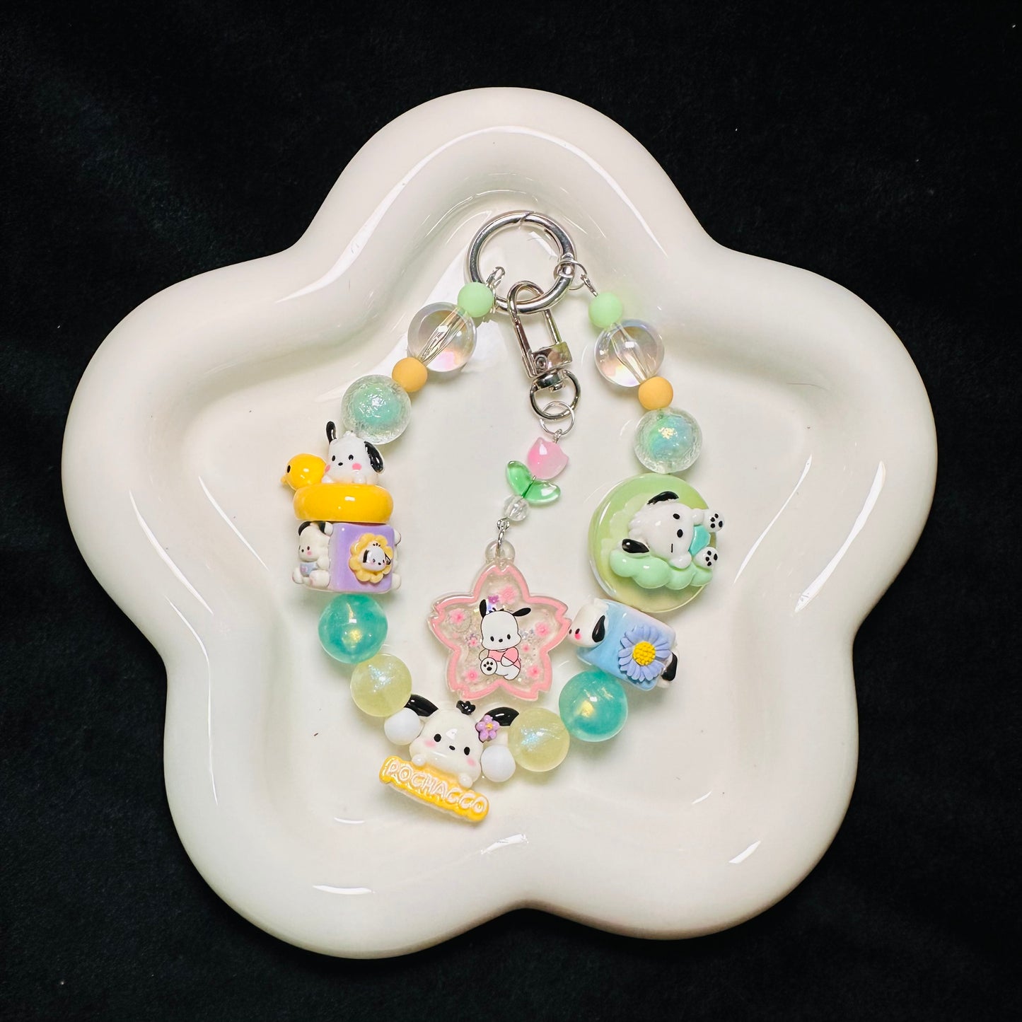 Sanrio Ducky Family - 2 in 1 Phone Strap and Key Chain