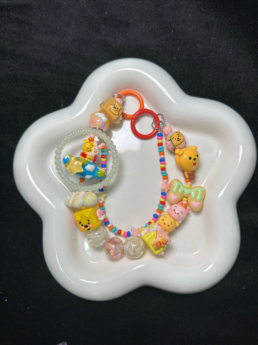 Dreamy Winnie the Pooh in the Sky Bag Charm