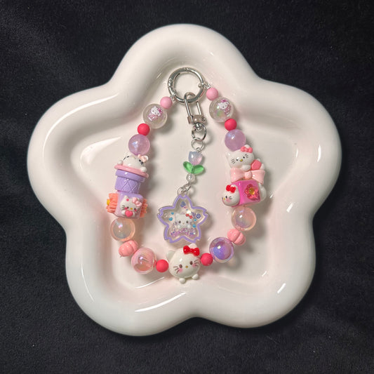 Sanrio Ducky Family - 2 in 1 Phone Strap and Key Chain